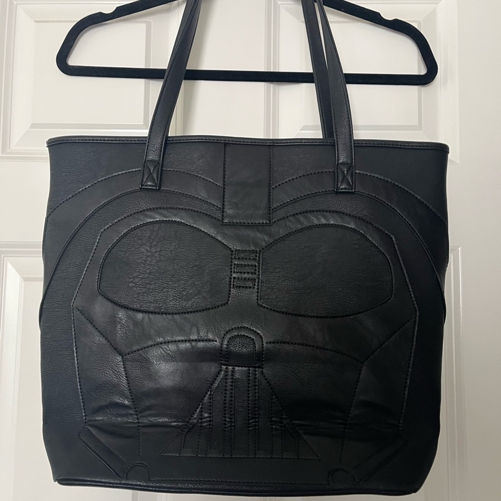 Loungefly Star Wars Stormtrooper 2 sided Tote - Black & White - Picture 2 of 3